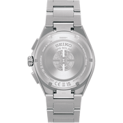 Relógio Seiko Astron Solar GPS Dual-Time Chronograph SSH151 Titânio